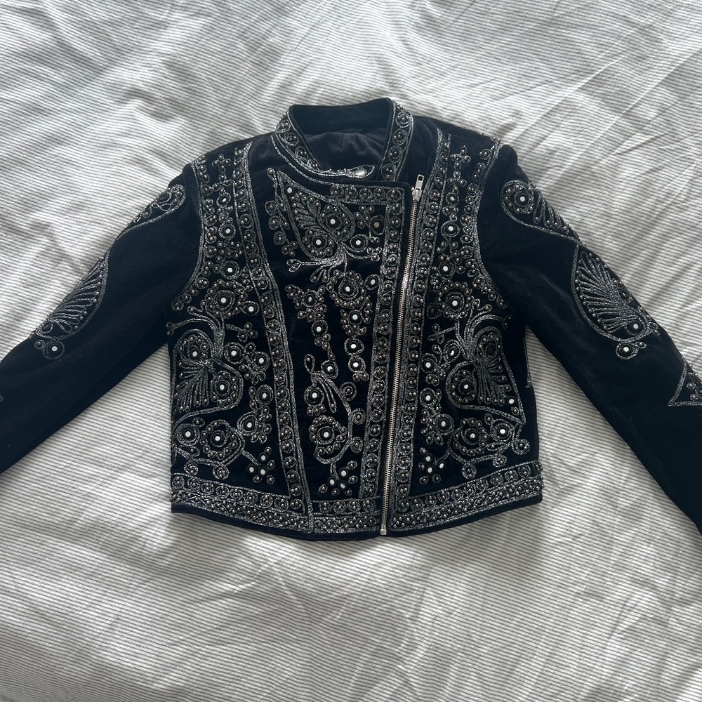 Free People embroidered jacket